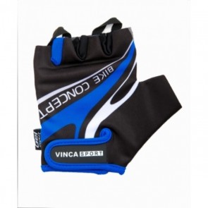 Велоперчатки Vinca sport VG 949 black/blue